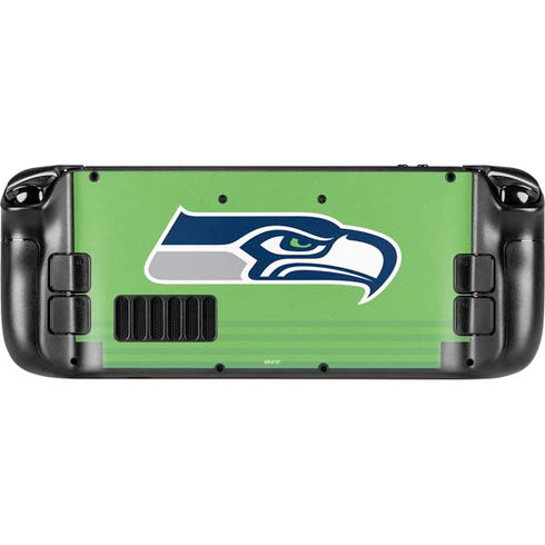 NFL Seattle Seahawks Breakaway Steam Deck Handheld Gaming Computer Skin